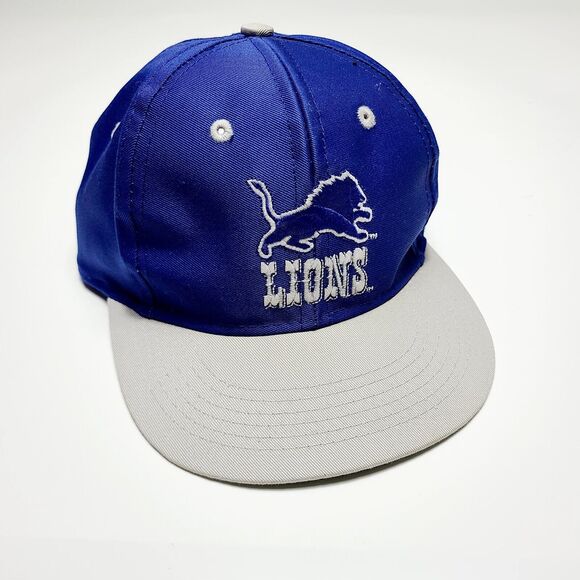 Vintage Detroit Lions Toddler Children Snapback Hat Stitched Logo Snapback 90's - Picture 1 of 6